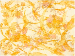"Night Call" (2008) by Ghada Amer and Reza Farkhondeh