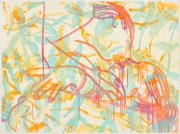 "Smack" (2008) by Ghada Amer and Reza Farkhondeh