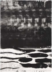 "First Drop of Water (print series # 7)" (2015) by Jian-Jun Zhang