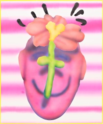 "Flower Face" (2019) by Austin Lee