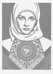 "Arab Woman" (2012) by Shepard Fairey