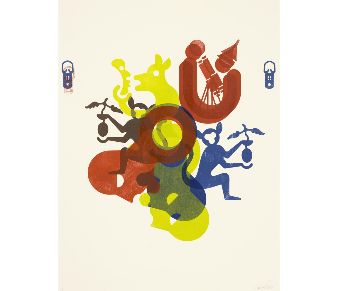 "Money Is A Sign Of Poverty (#31)" (2009) by Ryan McGinness