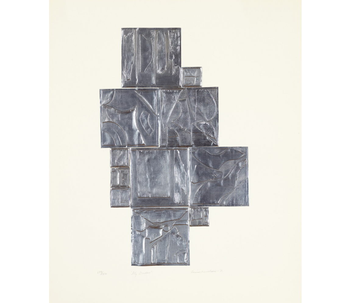 "Sky Garden" (1971) by Louise Nevelson
