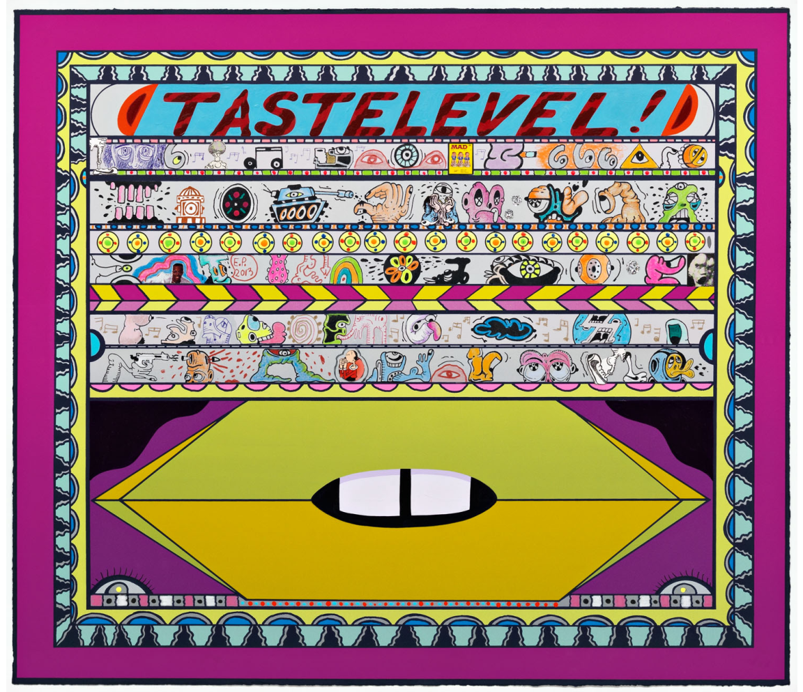 "TASTELEVEL!" (2013) by Erik Parker