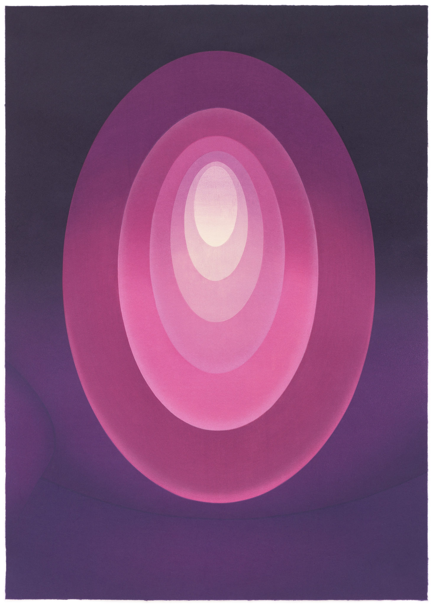 Example of woodcut: James Turrell "From Aten Reign"