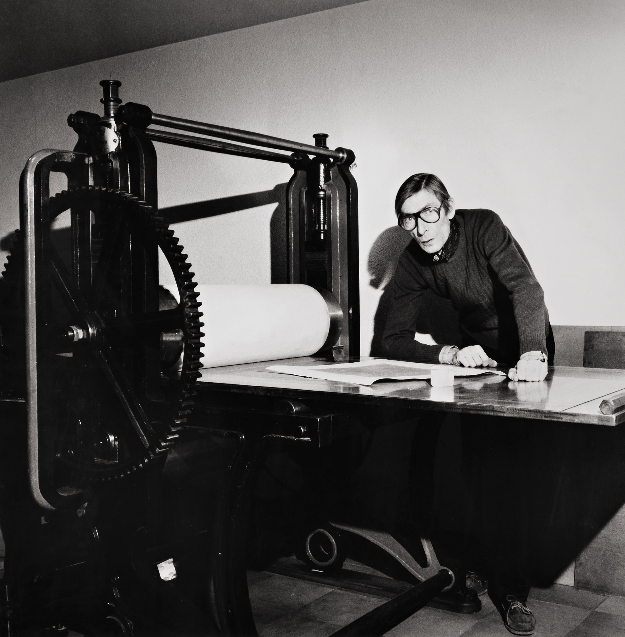 Aldo Crommelynck at Pace Prints, circa 1990