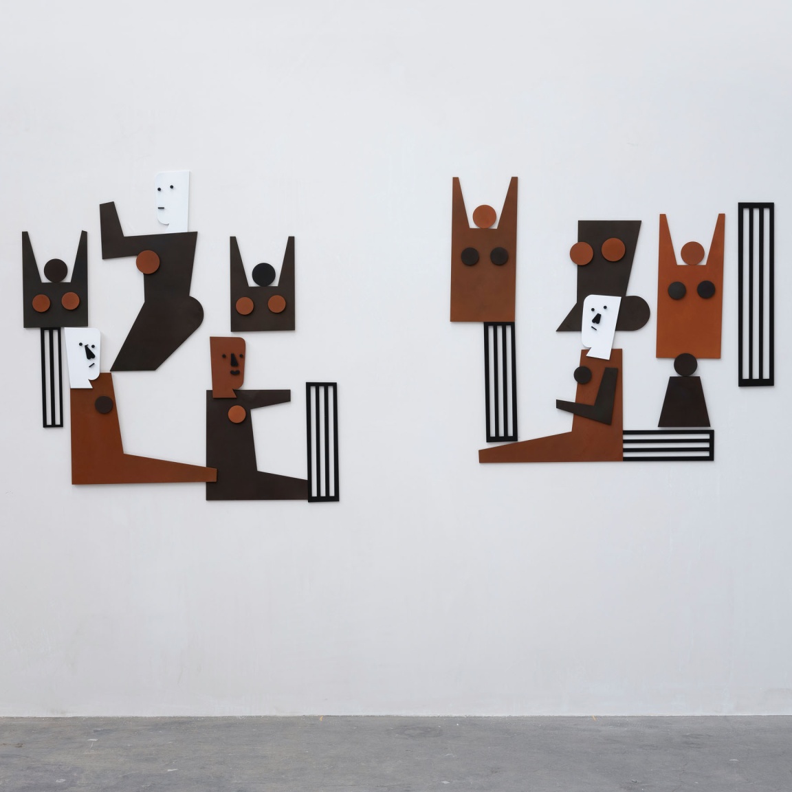"Gated Community" (2024) by Nina Chanel Abney