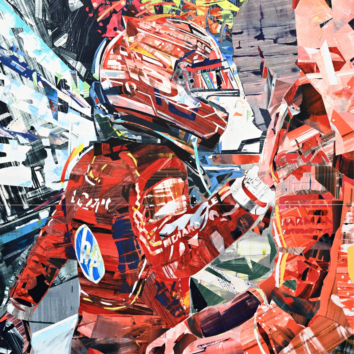 "Ascension (To The Podium With Fireworks)" (2025) by Michael Kagan