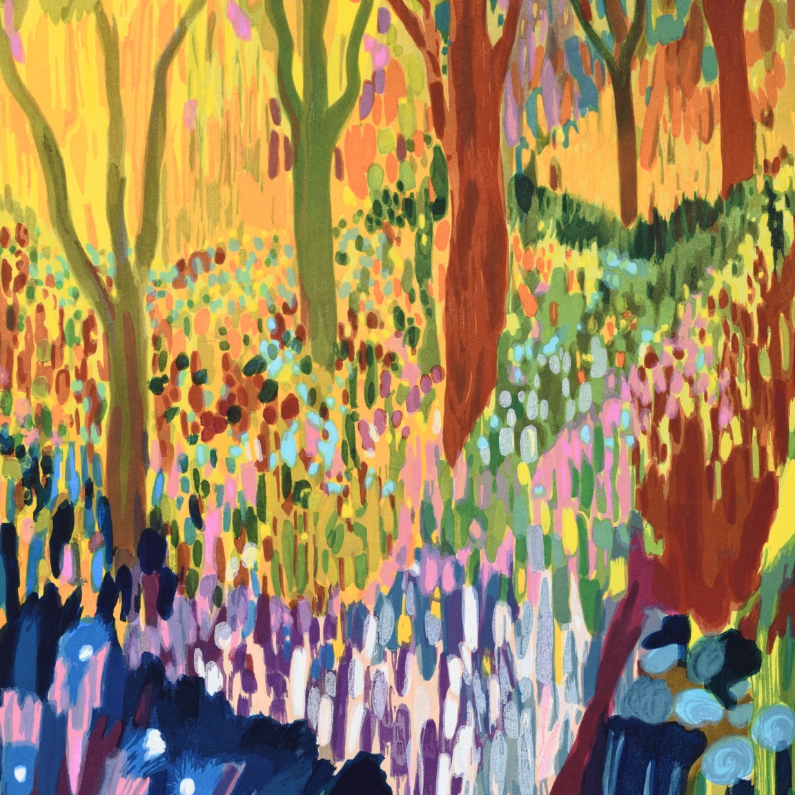 "In the Beginning" (2025) by Shara Hughes