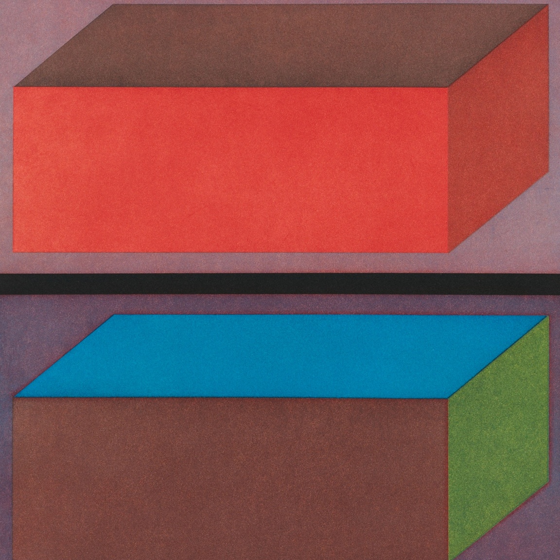 Detail of "Eight Cubic Rectangles" 