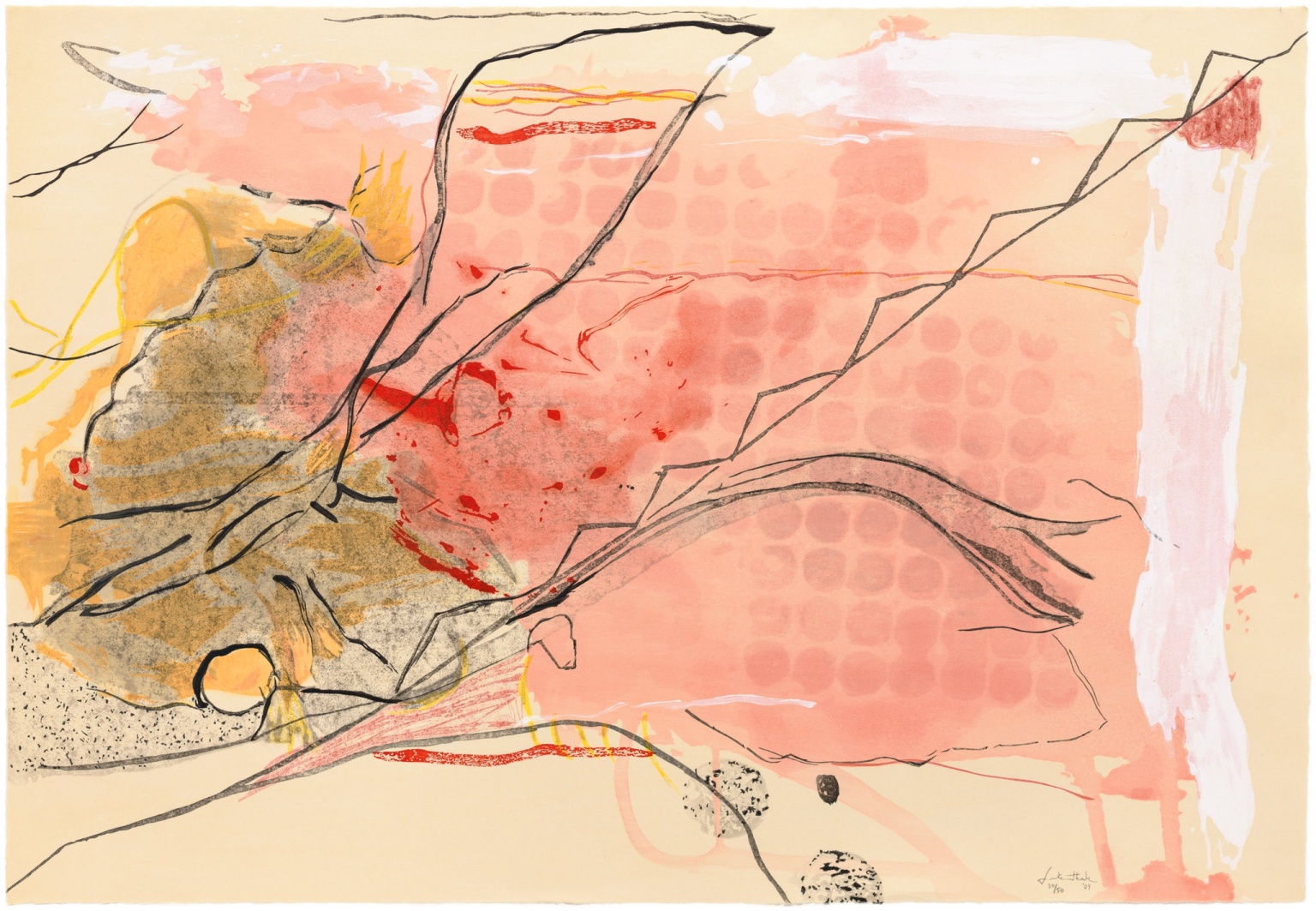 "Weeping Crabapple" (2009) by Helen Frankenthaler