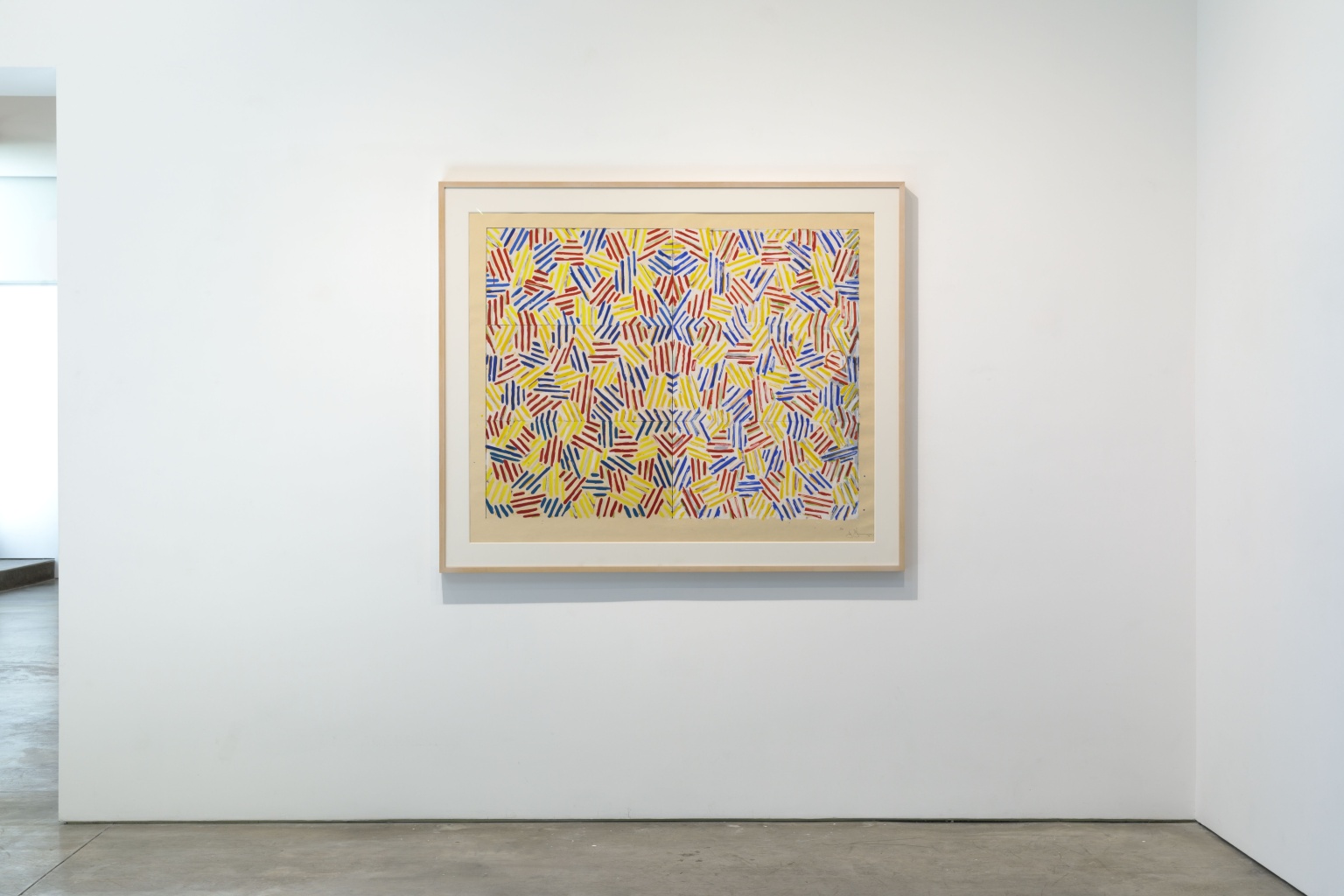 "Corpse and Mirror" (1976) by Jasper Johns