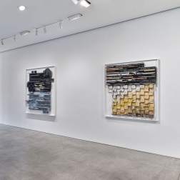 Installation view: Leonardo Drew