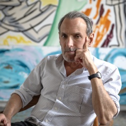 David Salle, (Photo by Frenel Morris, courtesy of David Salle and Lehmann Maupin) 