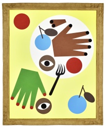 "Humble Gifts #11" (2024) by Nina Chanel Abney