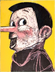 "Yellow Enamel" (2006) by Jim Dine