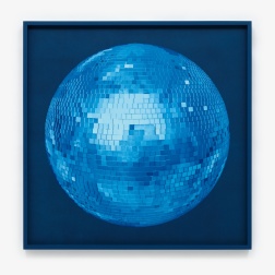 "Rock and Roll is Dead (Cyan)" (2023) by Nick Doyle