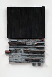 "95P" (2025) by Leonardo Drew