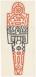 "Totem" (1989) by Keith Haring