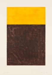 "Untitled (Brown)" (1995) by Günther Förg