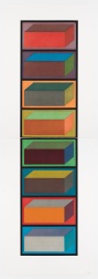 "Eight Cubic Rectangles" (1994) by Sol LeWitt