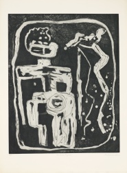 "Archaic Figure" (1953-1955) by Louise Nevelson