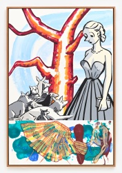 "Untitled" (2024) by David Salle