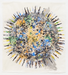 "Infinite Woman Circle" (2024) by Shahzia Sikander 