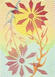 "Tarot Blossom 6" (2025) by Robin F. Williams