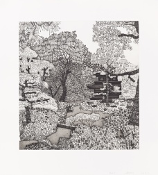 "Japanese Landscape" (2022) by Jonas Wood