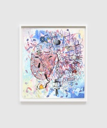 "Writing in Water 11" (2025) by Elliott Hundley