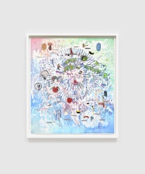 "Writing in Water 12" (2025) by Elliott Hundley