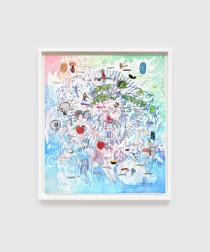 "Writing in Water 12" (2025) by Elliott Hundley