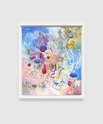 "Writing in Water 5" (2025) by Elliott Hundley