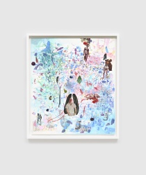 "Writing in Water 8" (2025) by Elliott Hundley