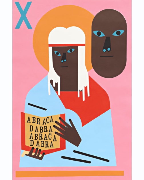 "Magic" (2024) by Nina Chanel Abney
