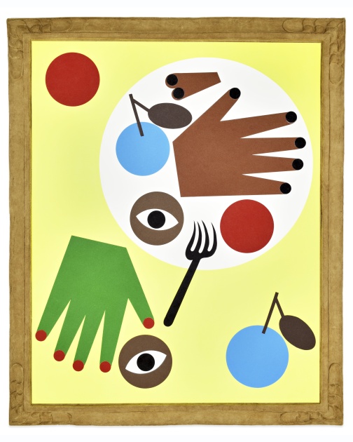 "Humble Gifts #11" (2024) by Nina Chanel Abney