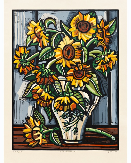 "Sunflowers" (2008) by David Bates