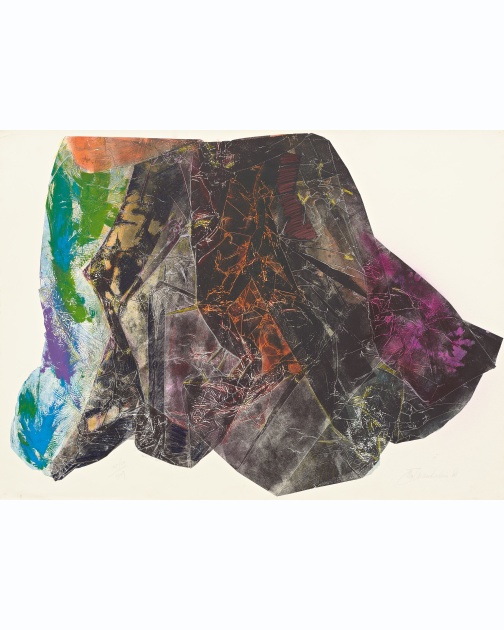 "Untitled (IMP CP 1307)" (1984) by John Chamberlain