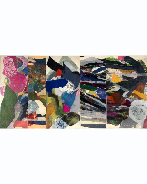 "Boss Rhinoceros the Estate of Dudes Series" (1992) by John Chamberlain