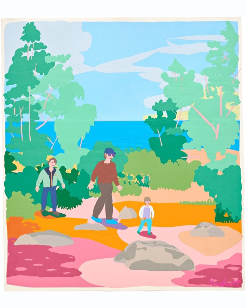 "Kid Scissors" (2017) by Daniel Heidkamp