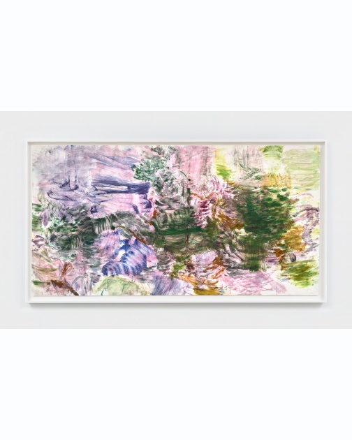 "The Bees of the Invisible" (2024) by Nigel Cooke