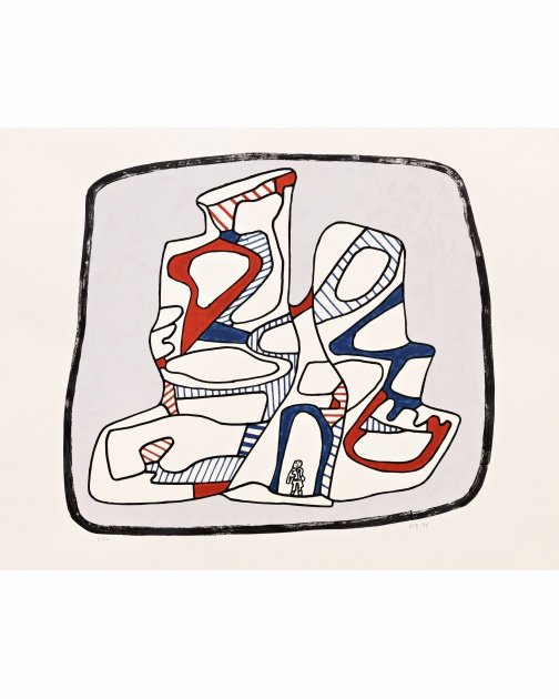 "Immeuble" (1976) by Jean Dubuffet