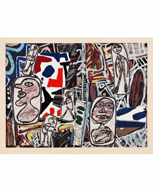 "Faits Memorables I" (1978) by Jean Dubuffet