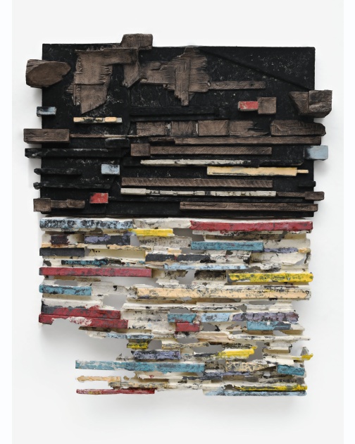 "105P" (2025) by Leonardo Drew