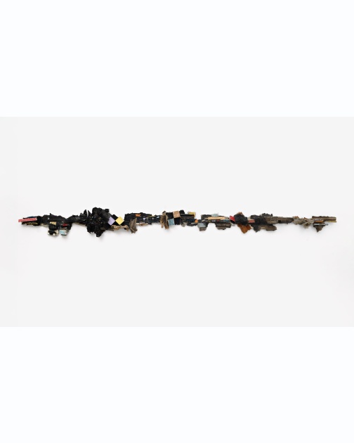 "123P" (2025) by Leonardo Drew