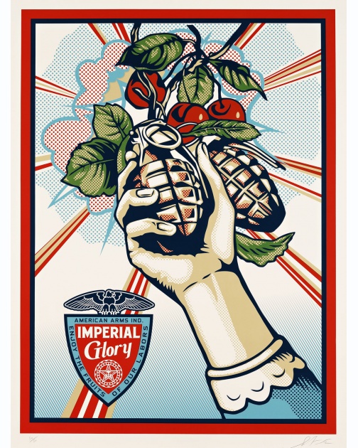 "Imperial Glory" (2012) by Shepard Fairey