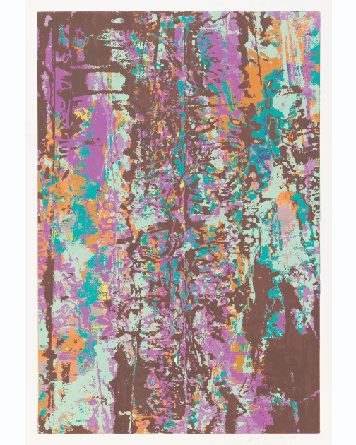 "Untitled" (2021) by Sam Gilliam