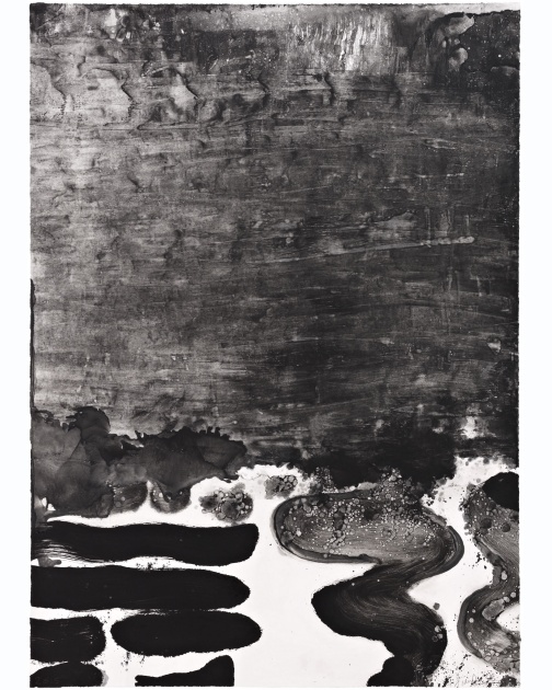 "First Drop of Water (print series # 2)" (2015) by Jian-Jun Zhang