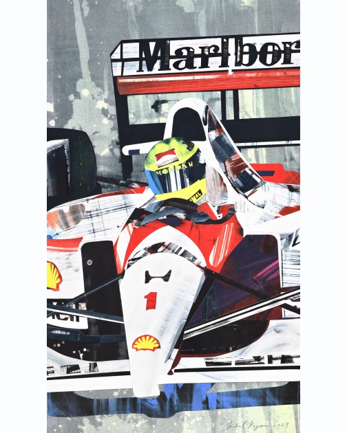 "Senna" (2025) by Michael Kagan